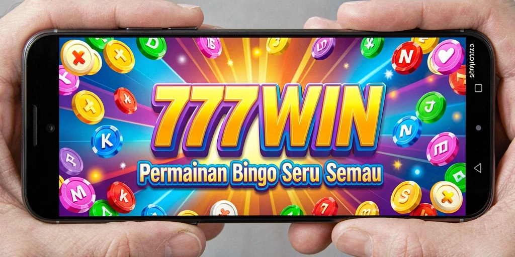 Tampilan menarik dari gameplay Bingo di 777WIN.