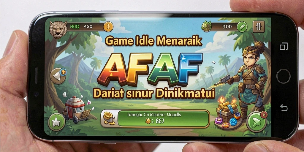 Gameplay menarik yang menunjukkan karakter dalam aksi Idle.