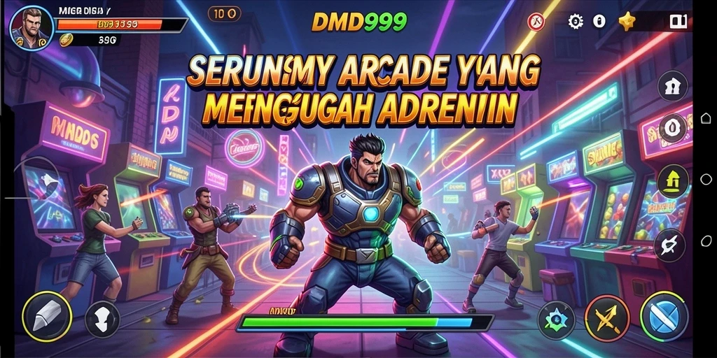 Tampilan menarik dari gameplay seru DMD999 yang penuh aksi.