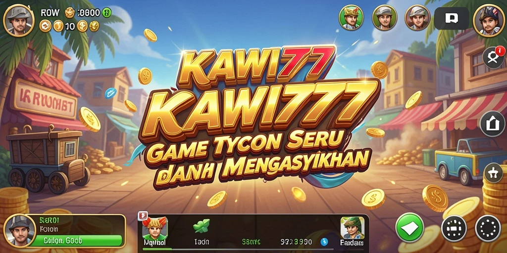 Tampilan gameplay KAWI777 yang menarik dan penuh tantangan.
