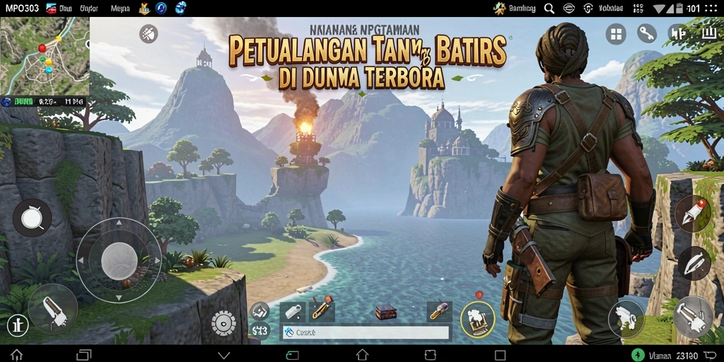 Gameplay menakjubkan MPO303 dalam dunia terbuka yang luas.