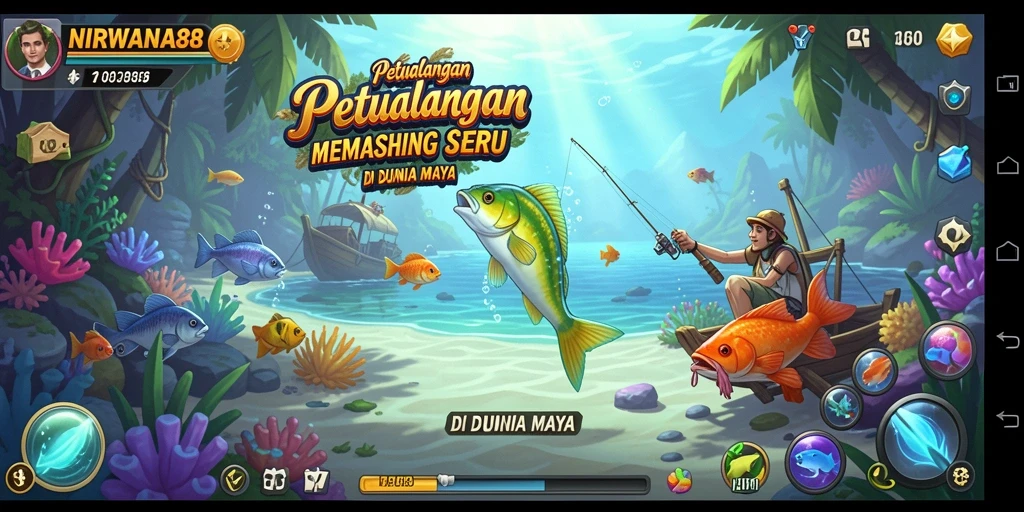 Tangkapan ikan yang menakjubkan dalam permainan NIRWANA88.