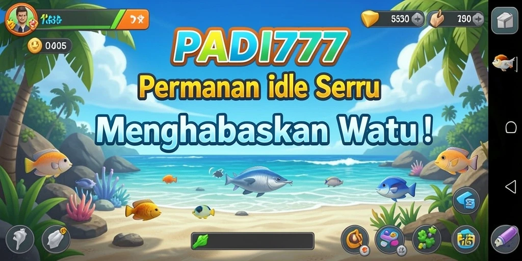 Tampilan menarik dari gameplay PADI777 yang menggambarkan keseruan game Idle.