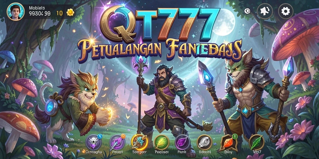 Menampilkan pertarungan mendebarkan dalam dunia fantasi QT777.