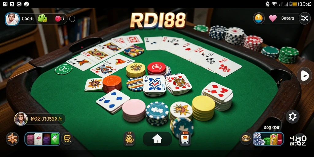 Tampilan lebih dekat gameplay RDI88 yang menarik.