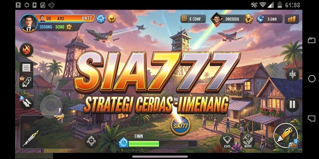 Tampilan gameplay strategi mendebarkan dalam SIA777.