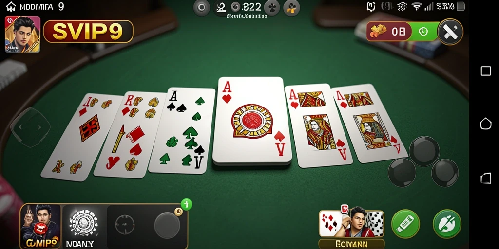 Tampilan gameplay SVIP9 yang seru dan menegangkan.