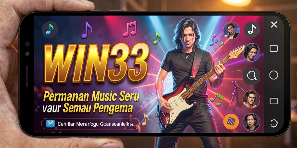 Tampilan gameplay menarik dari WIN33 dengan beragam musik.